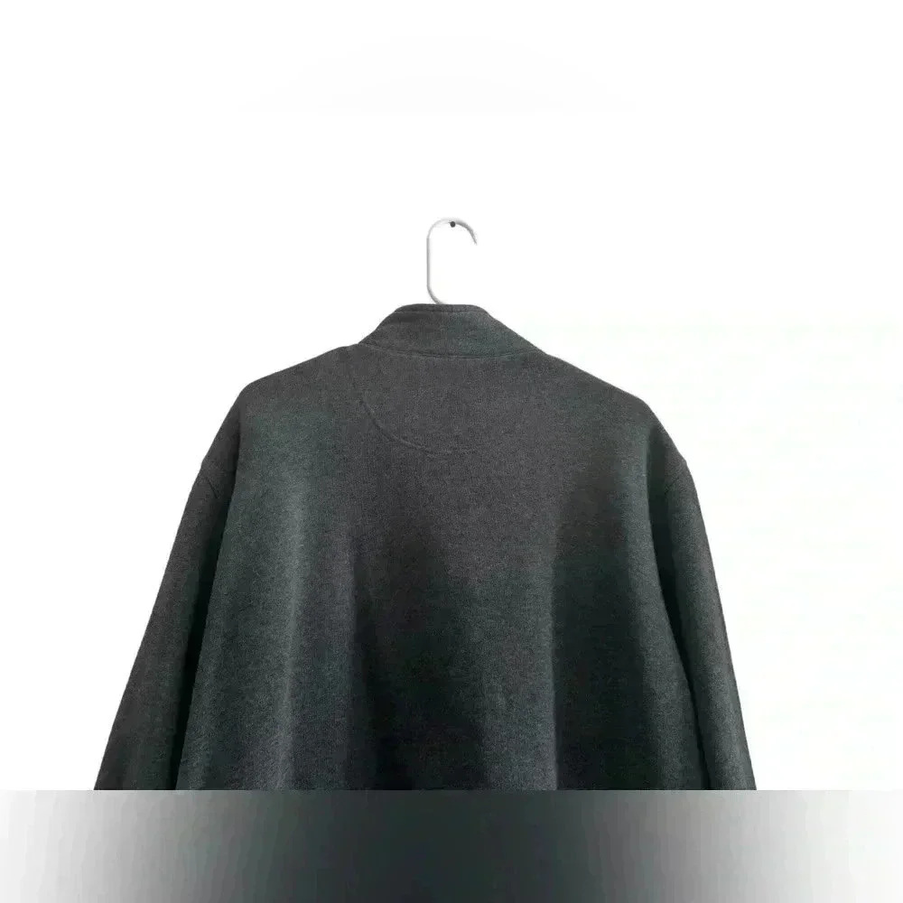 L.L. Bean Katahdin Iron Works Sherpa Lined Full Zip Sweatshirt